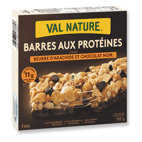 Barre protéinée sans gluten aux cacahouètes - Calicote